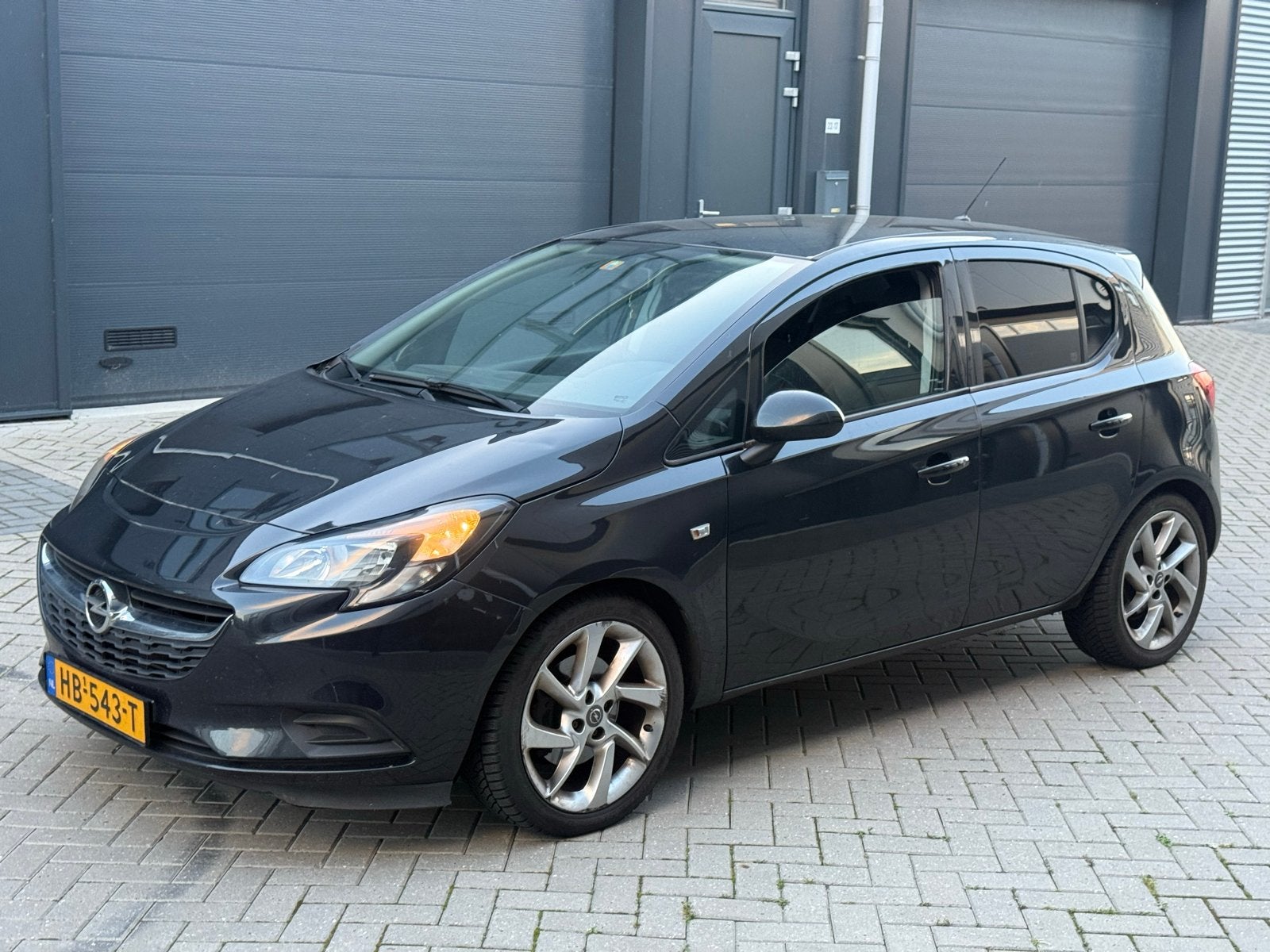 Opel Corsa 1.3CDTI 70KW/95PK 5D Aut5 2015 Zwart, Auto's, Zwart, Origineel Nederlands, Bedrijf, Diesel