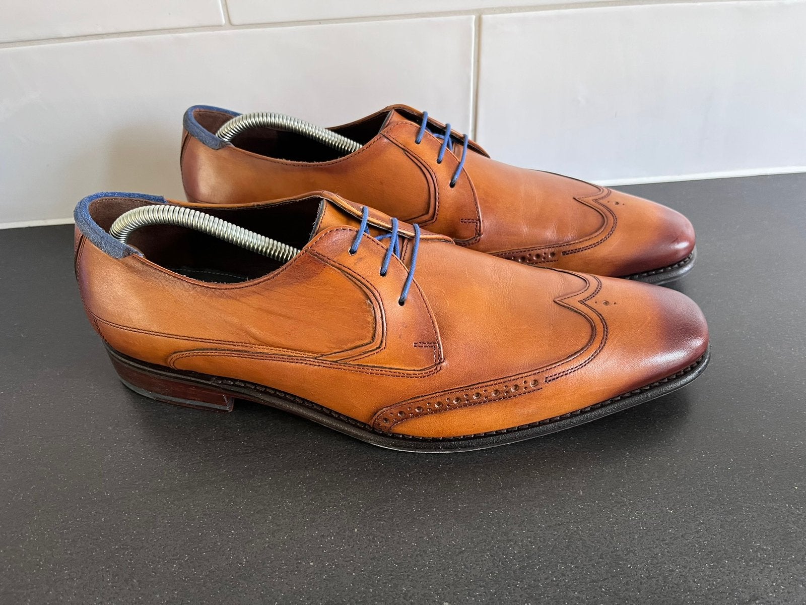 Floris van Bommel herenschoenen maat 11 / 46 H als nieuw, Overige kleuren, Floris, Floris, Ophalen of Verzenden