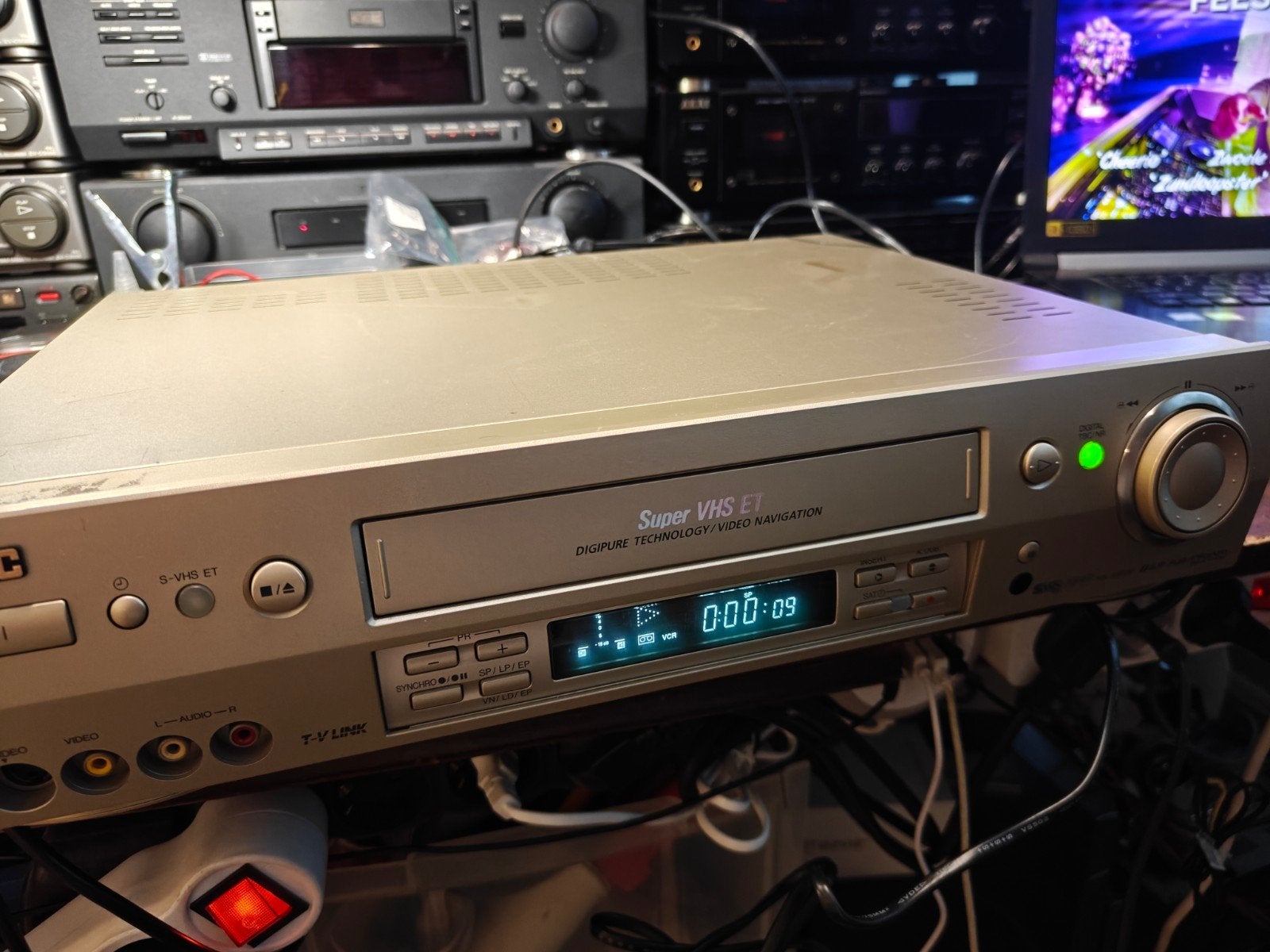 JVC HR-S8700EU S-VHS videorecorder – TBC/DNR, Ophalen of Verzenden