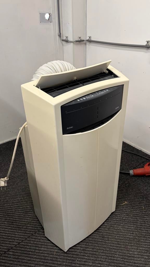 Carrier Holiday Mobiele Airco - Koelen en Ventileren, Ophalen, Gebruikt, Minder dan 60 m³, Timer