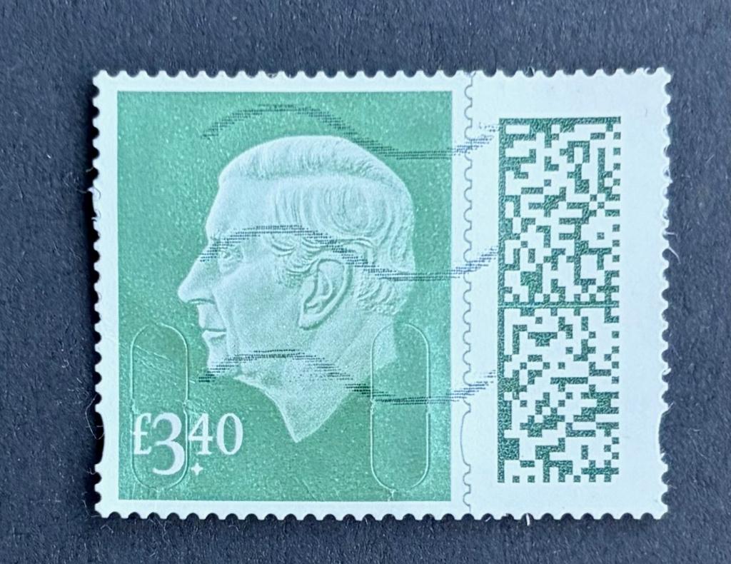 Postzegel UK Schotland Koning Charles, Postzegels en Munten, Ophalen of Verzenden, Gestempeld
