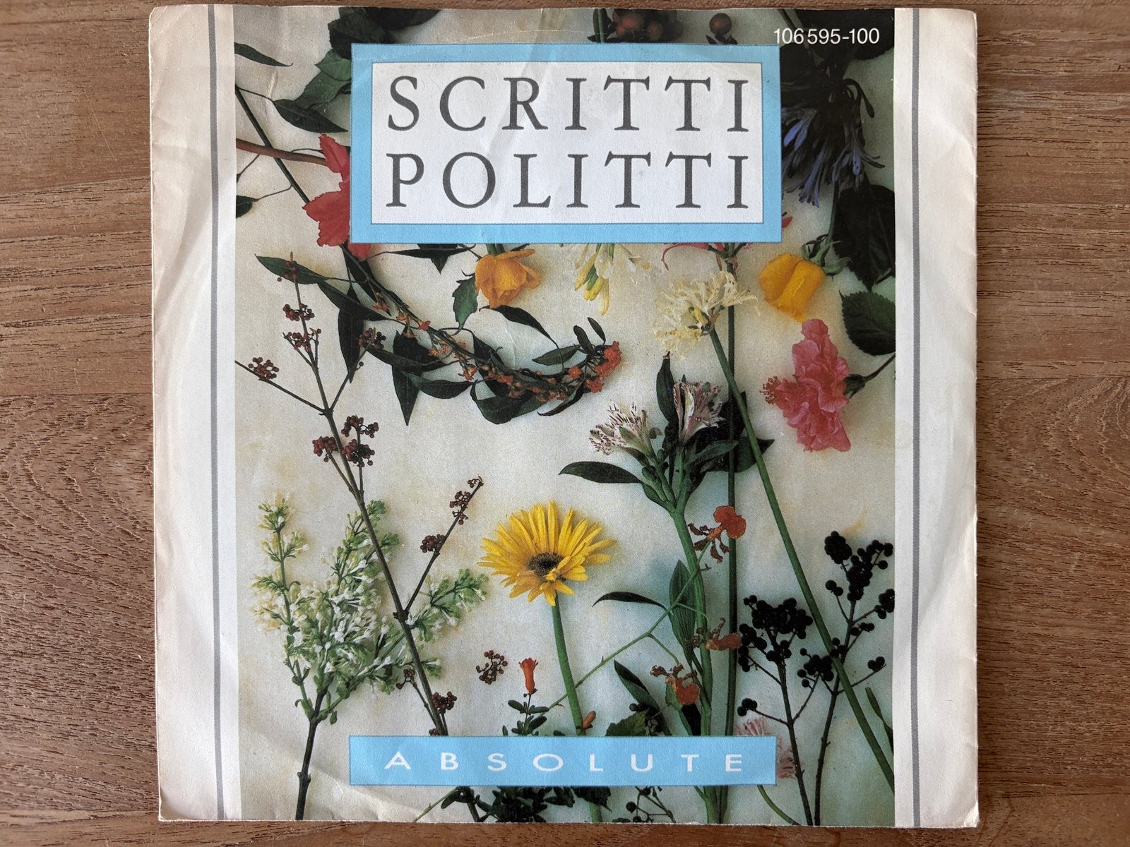 Scritti Politti - Absolute (Vinyl Single) 032, Gebruikt, 7 inch, Ophalen of Verzenden, Pop