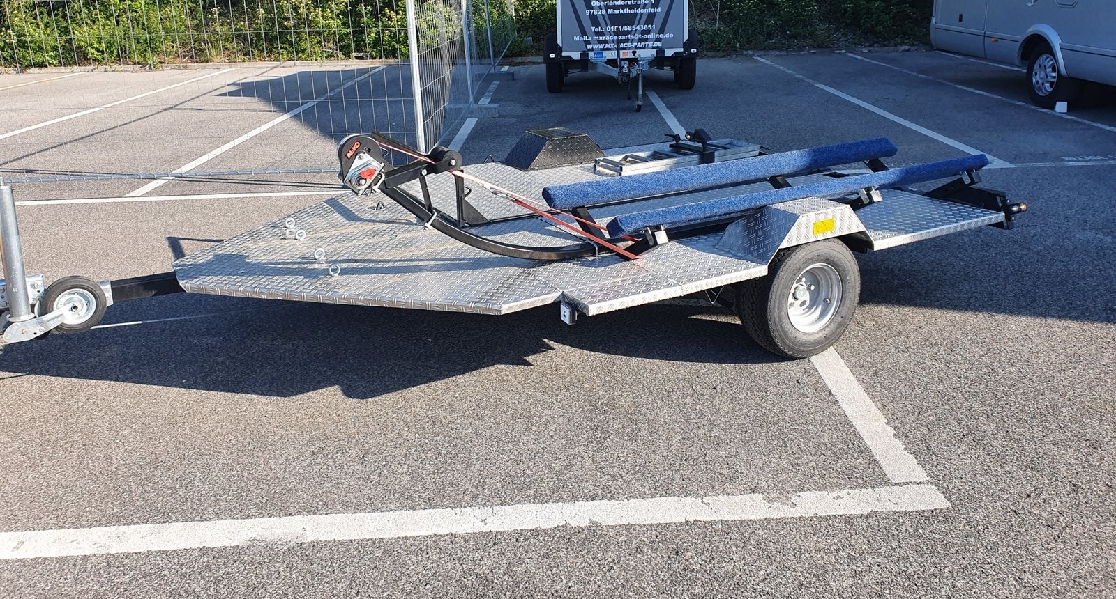Jetloader + quad ATV bouwjaar 2019 trailer, Watersport en Boten, Ophalen, Jetskitrailer, Minder dan 6 meter, Zo goed als nieuw