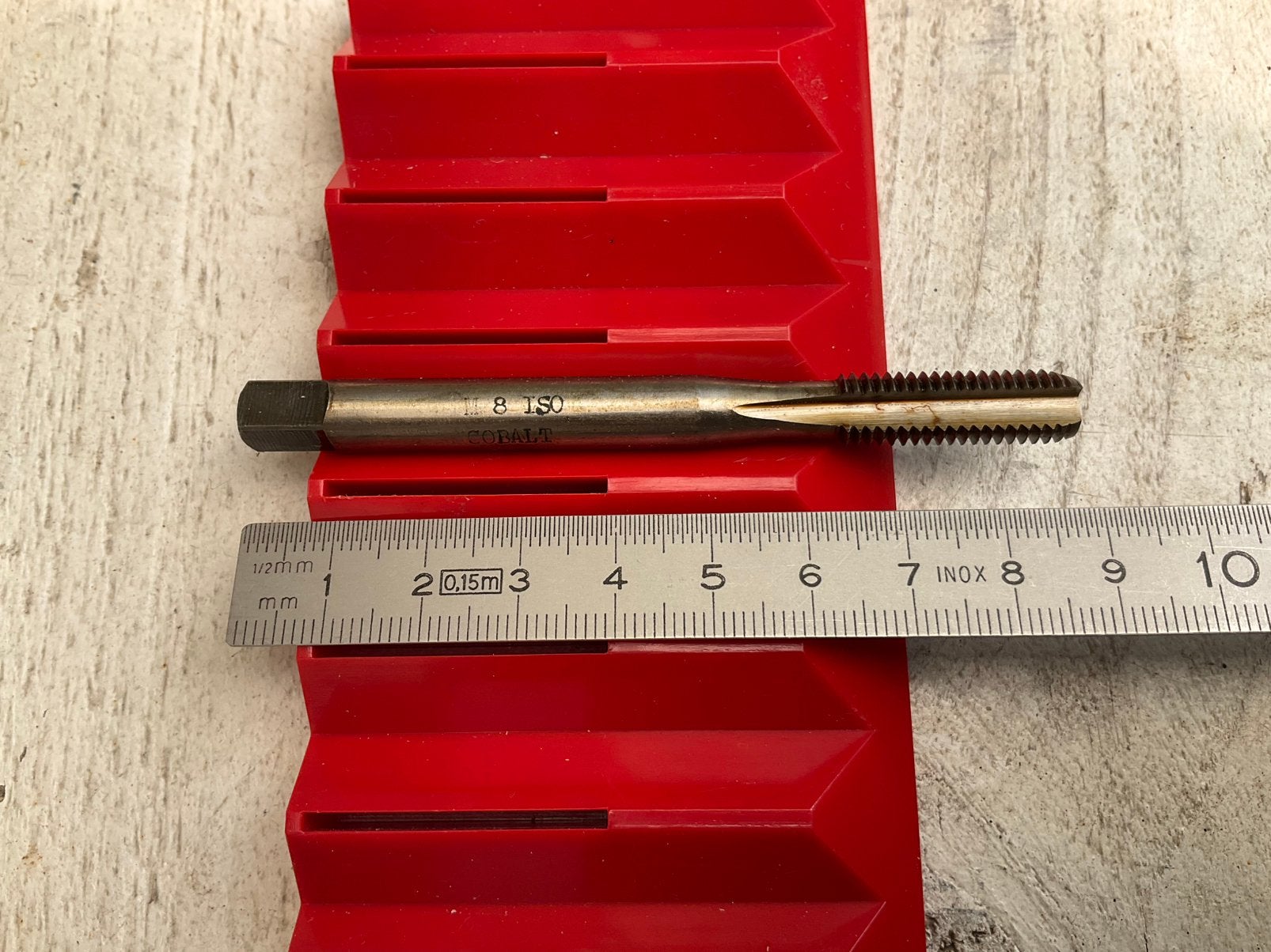 Machinetap M 8 HSS cobalt. NIEUW, Verzenden, Nieuw