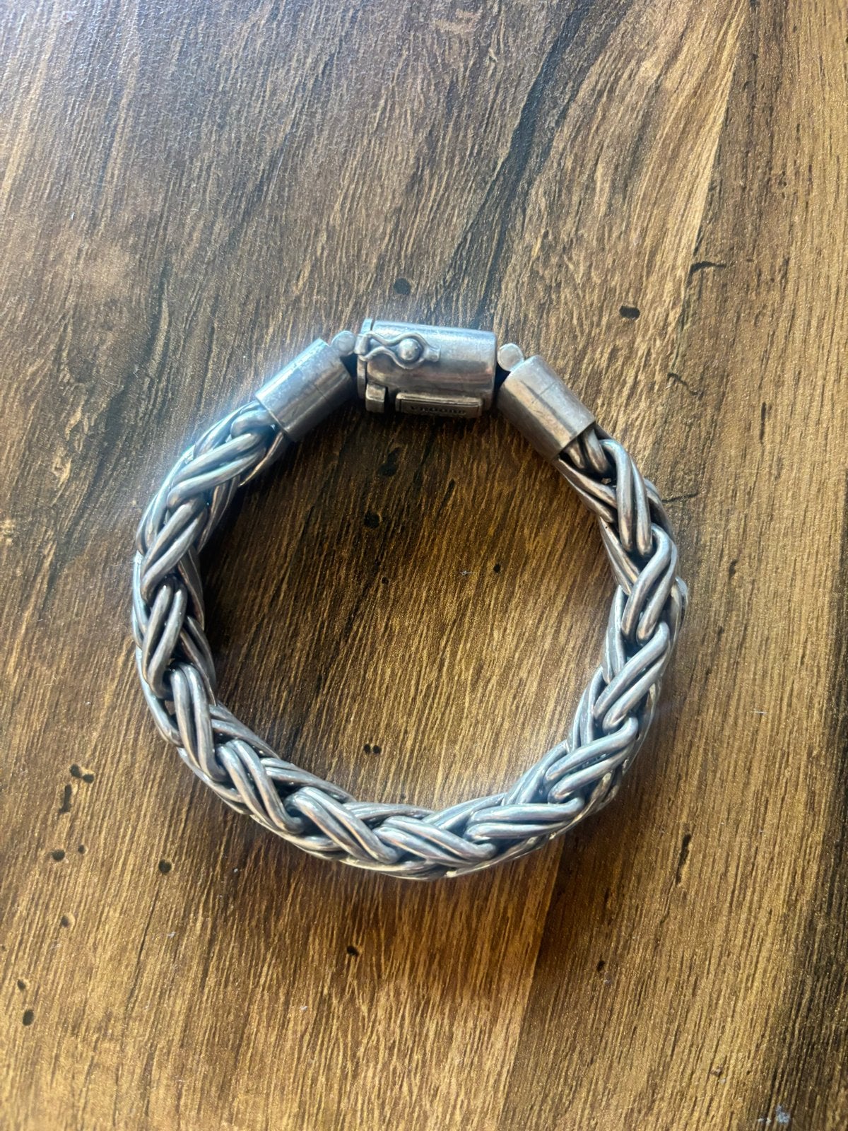 Mooie Buddha to Buddha armband - 25 cm, Sieraden, Tassen en Uiterlijk, Ophalen of Verzenden, Gebruikt, Zilver