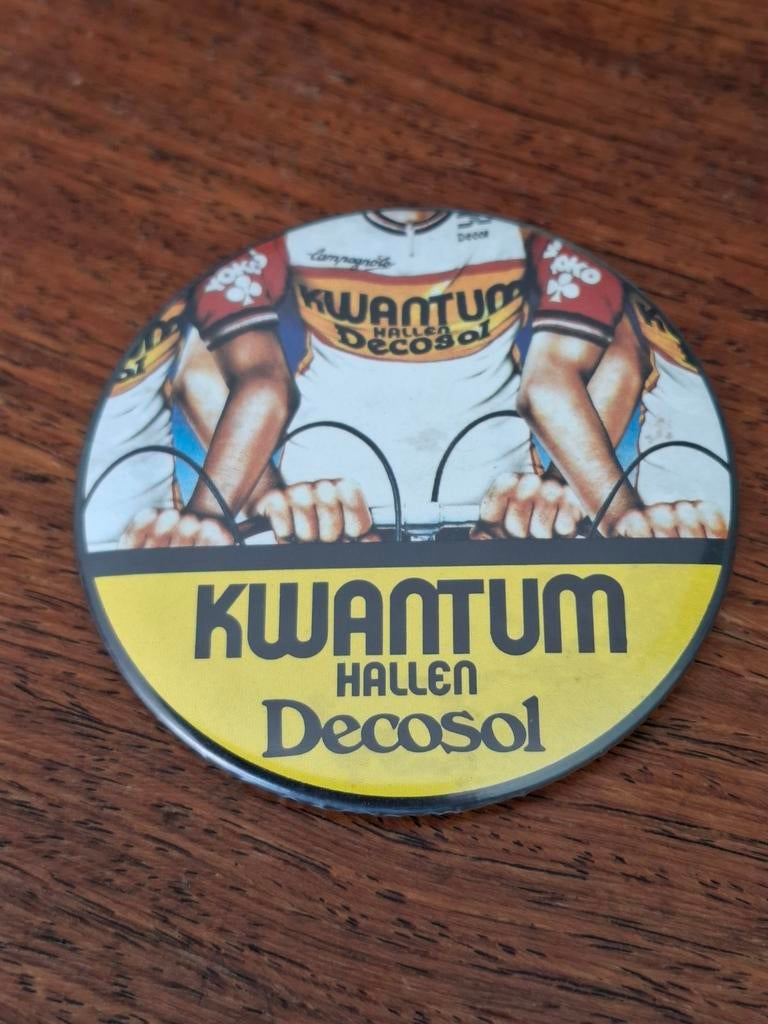 Kwantum hallen Decosol Yoko Campagnolo button, Ophalen of Verzenden, Zo goed als nieuw, Sport, Button