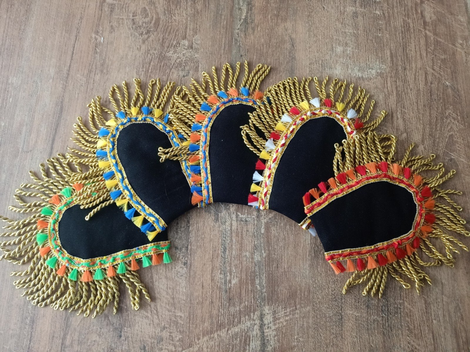 Epauletten kielegat, lampegat, Kruikenstad, Ophalen of Verzenden, Nieuw, Maat 38/40 (M), Carnaval
