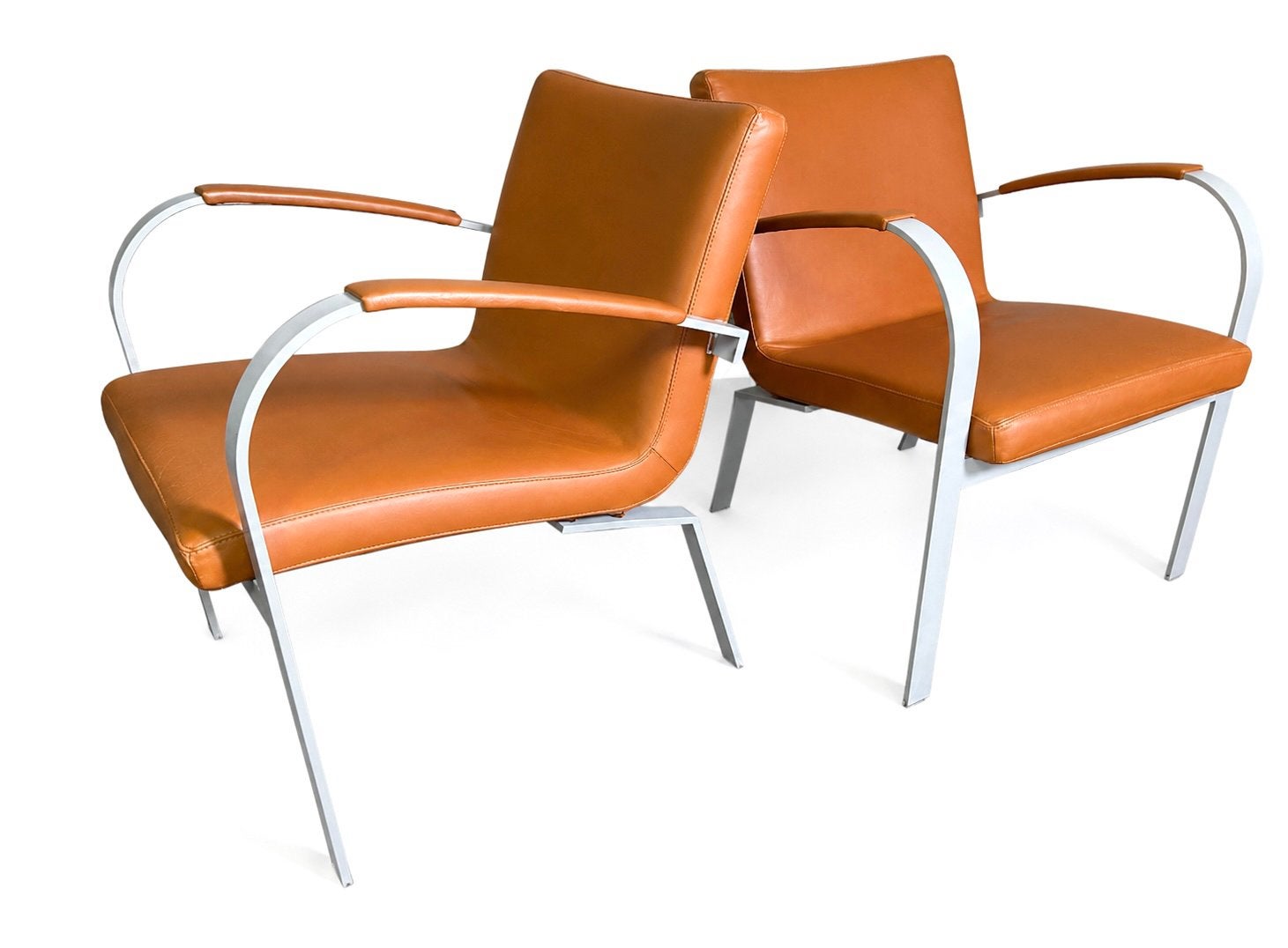 2x Leolux Sentia fauteuils, Ophalen, Gebruikt, Minder dan 75 cm, Leolux