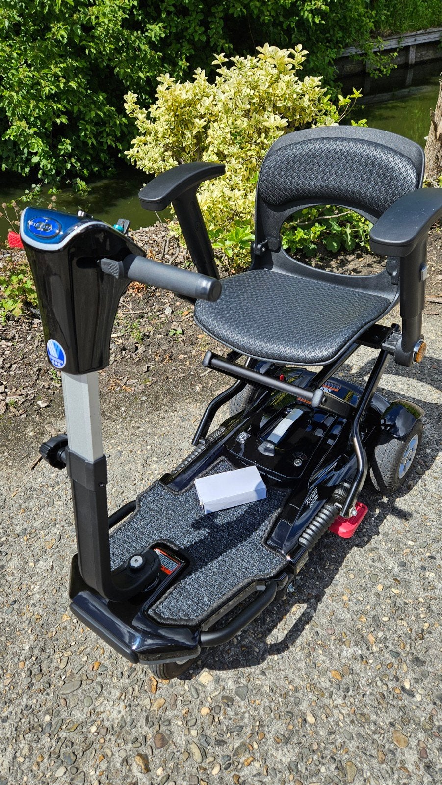 Vermeiren Sedna opvouwbare/inklapbare reis scootmobiel, zgan, Ophalen, Inklapbaar, Zo goed als nieuw, Elektrische rolstoel