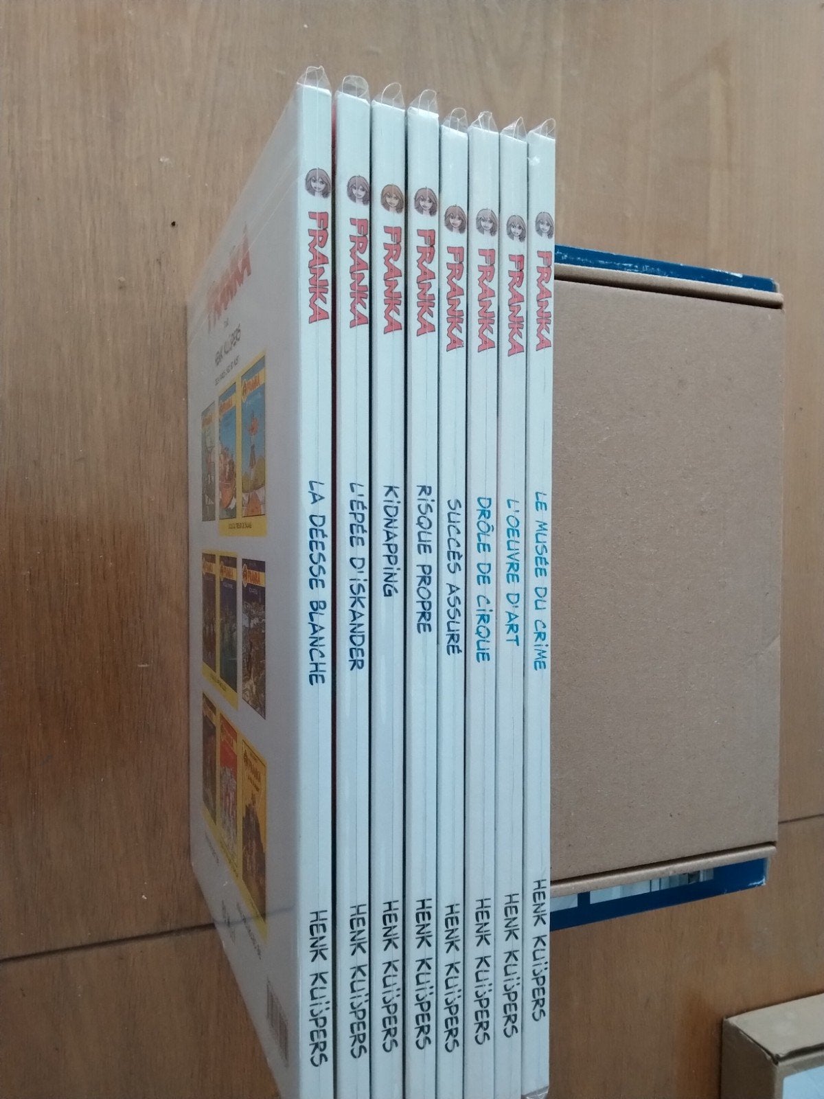 8 x Franka (Henk Kuijpers) Franse BD must reeks., Boeken, Meerdere stripboeken, Ophalen of Verzenden, Zo goed als nieuw