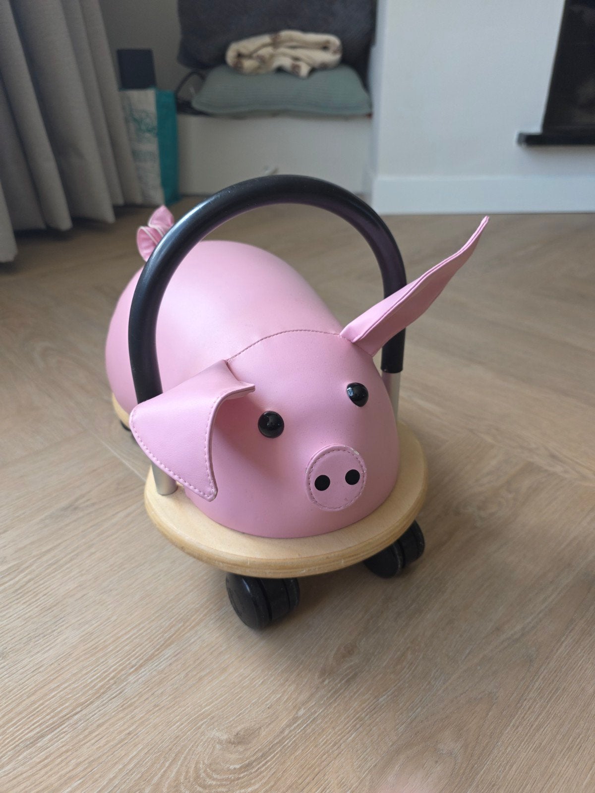 Wheely Bug Loopvoertuig Varken, Kinderen en Baby's, Speelgoed | Buiten | Voertuigen en Loopfietsen, Ophalen, Zo goed als nieuw
