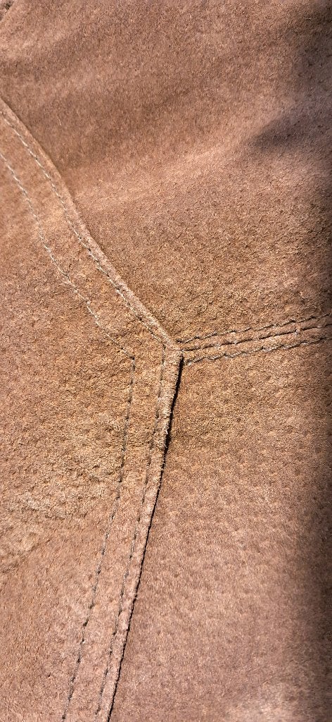 CIANELLI COMPANY😎 suède waistcoat mt 2xl, Bruin, Verzenden, Overige maten, Zo goed als nieuw