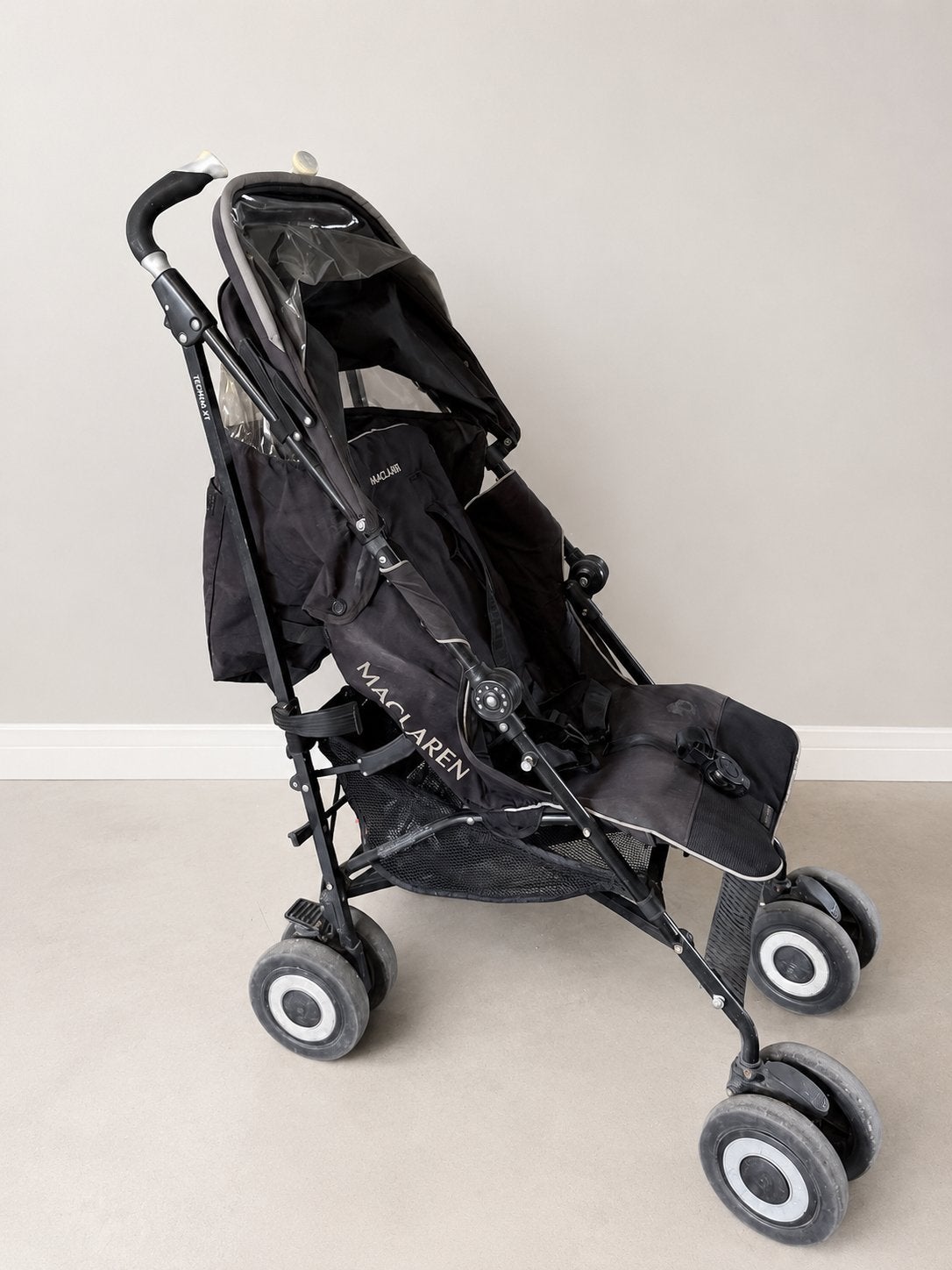 Maclaren Techno XT Buggy - Zwart, Kinderen en Baby's, Kinderwagens en Combinaties, Ophalen of Verzenden, Gebruikt, Kinderwagen