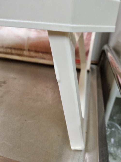 ontbijt/ bed  tafel rubbermaid wit, Ophalen of Verzenden, 'T Olde Gre-j, Info@toldegrej.nl, Endepoelstraat 20f Didam
