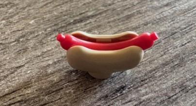 lego hot dog broodje met worst (2), Ophalen of Verzenden, Nieuw, Accessoire, Lego