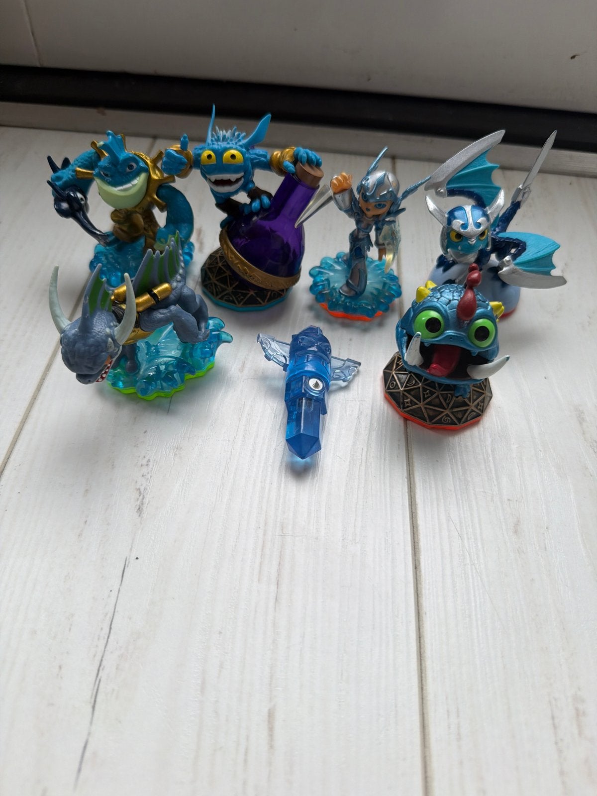 Skylanders Water Figuren Collectie (7 stuks), Ophalen of Verzenden, Gebruikt