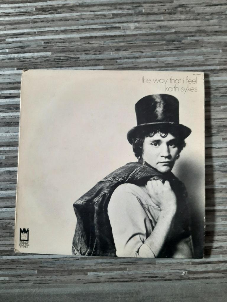 Keith Sykes– The Way That I Feel LP Blues/Acoustic,Soft Rock, Ophalen, Gebruikt, 12 inch