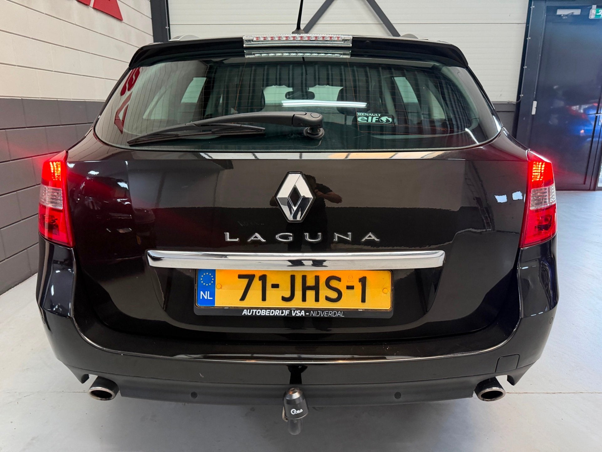 Renault Laguna Estate 2.0 16V T Dynamque|Cruise|PDC achter|T, Gebruikt, Zwart, 4 cilinders, Leder en Stof