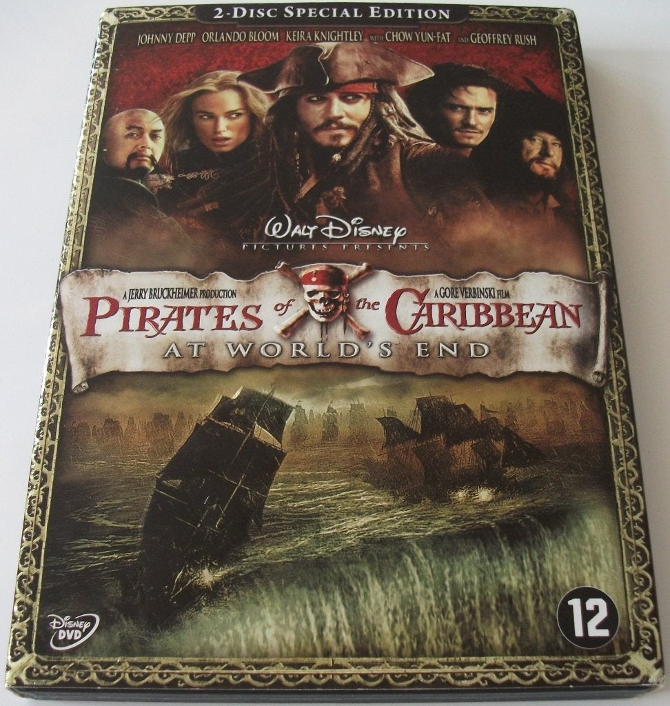 Dvd *** PIRATES OF THE CARIBBEAN 3 *** Walt Disney, Avontuur, Engels, Speciale editie, Nederlands