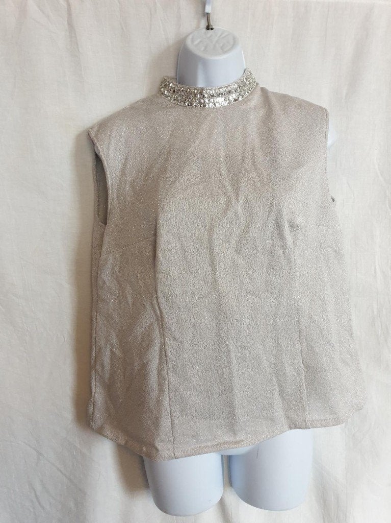 Gaaf glitter disco shirtje. Mt M, Maat 38/40 (M), Carnaval, ., Ophalen of Verzenden
