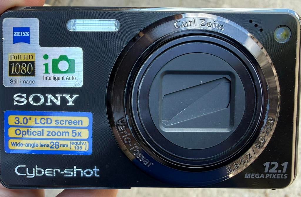 Sony Cyber-shot DSC-WX7 Zeiss lens Full HD 12.1 megapixel, Ophalen of Verzenden, Zo goed als nieuw, Sony