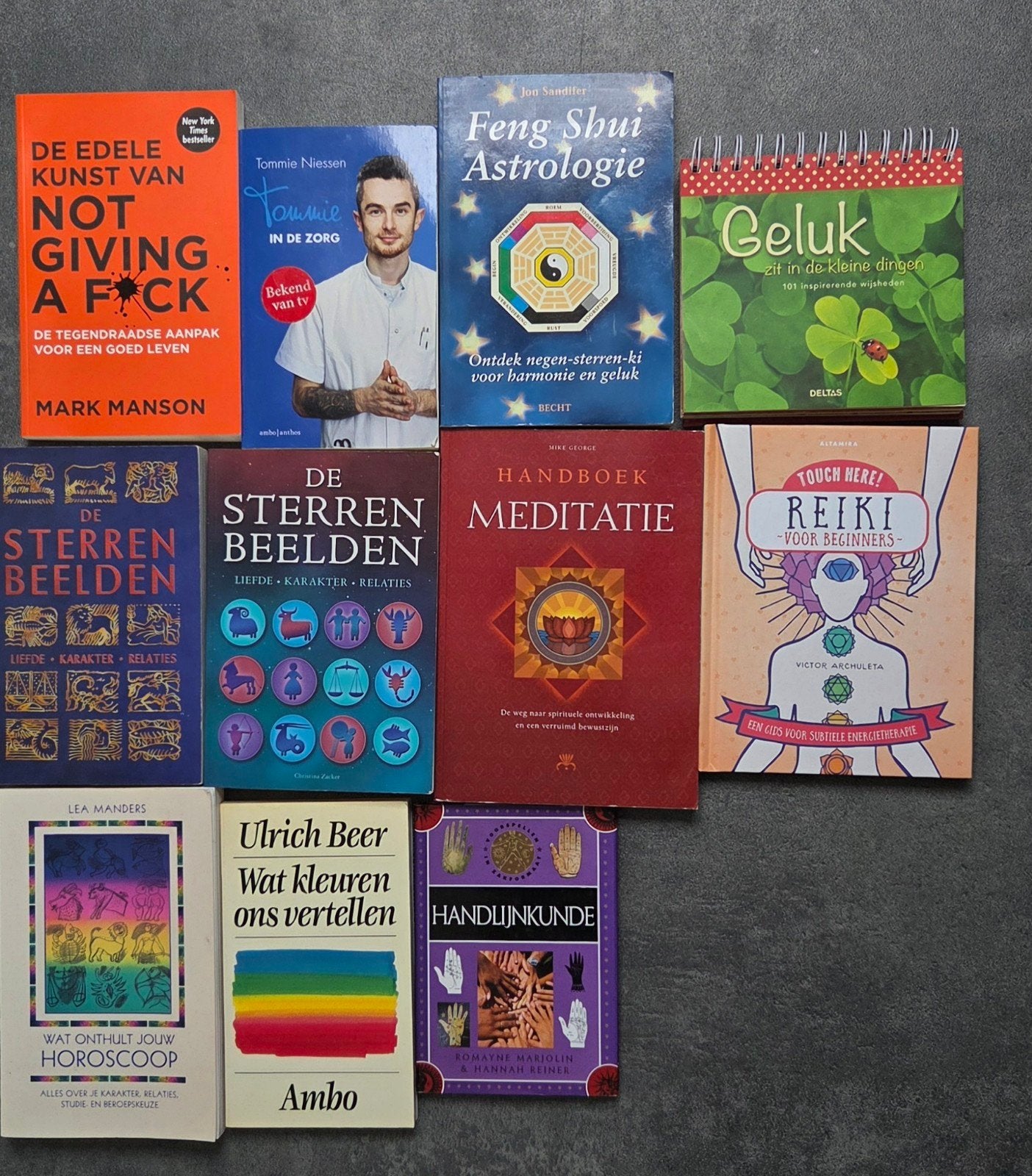 Diverse collectie boeken over spiritualiteit en zelfhulp, Achtergrond en Informatie, Spiritualiteit algemeen, Diverse auteurs