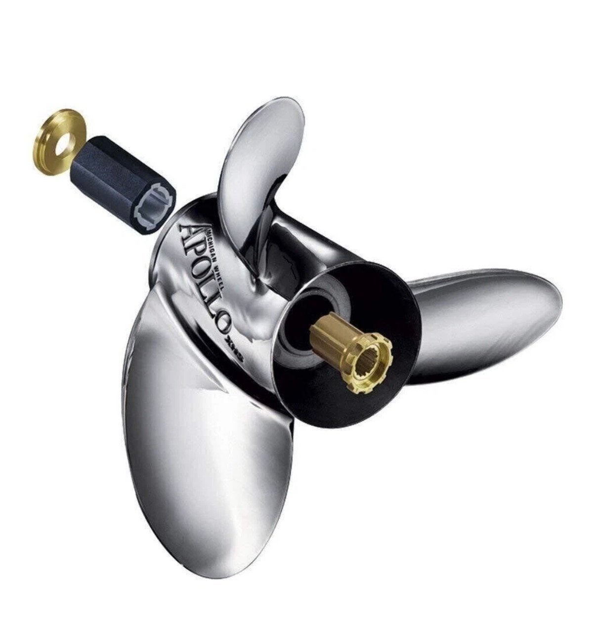 Yamaha RVS propeller 10 3/4 x 12 buitenboordmotor, Watersport en Boten, Ophalen of Verzenden, Zo goed als nieuw, Motor en Techniek
