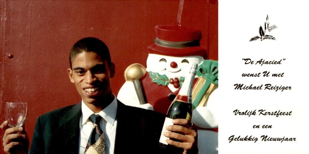 Michael Reiziger AJAX, Verzenden, Zo goed als nieuw, Ajax, Spelerskaart