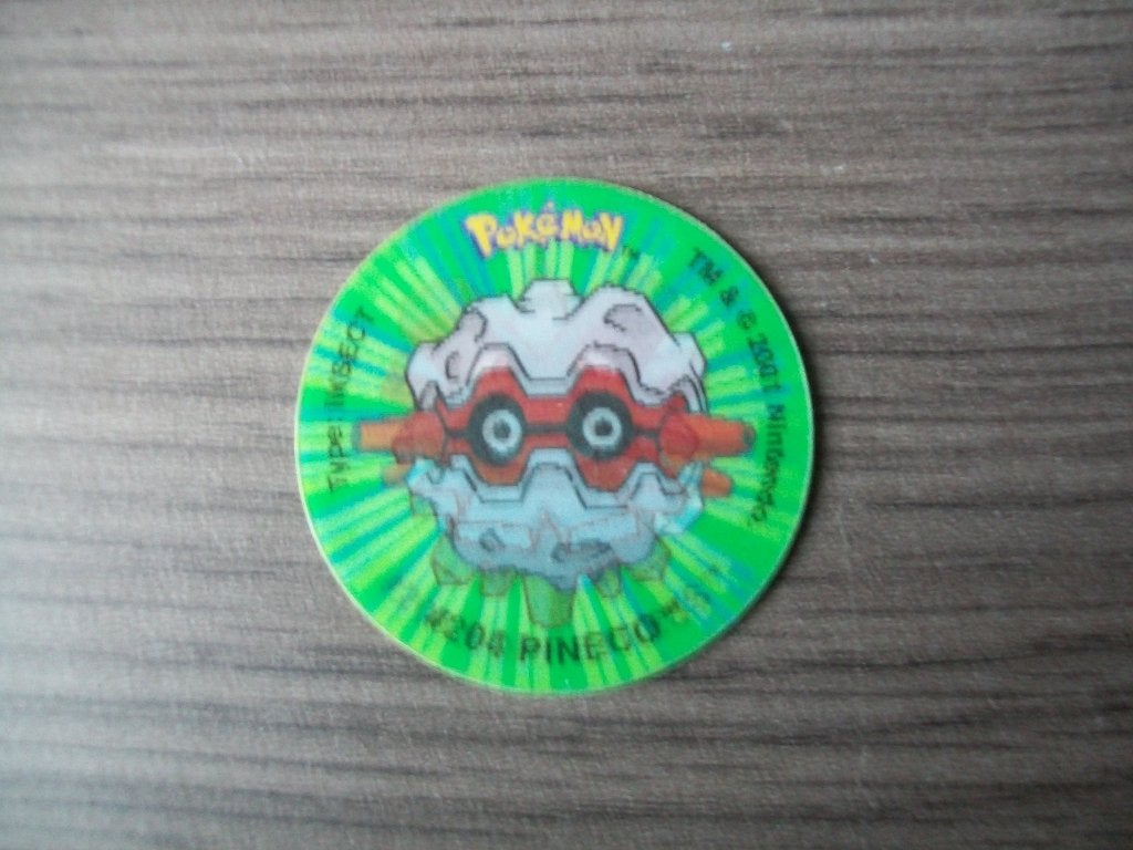 007: Pokemon Powerplay Flippo 205 FORRETRESS in nieuwstaat, Verzenden, Losse flippo's