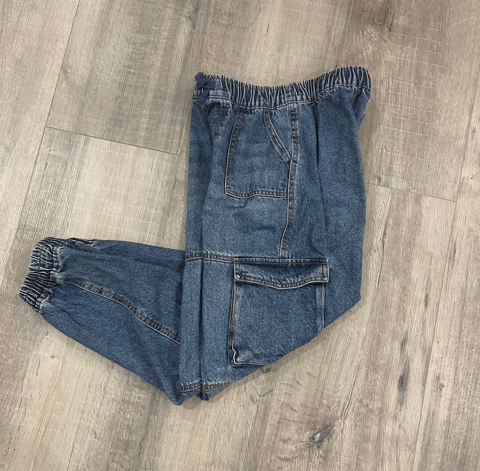 Jeans Tapered fit maat 152 zgan, Ophalen of Verzenden, Zo goed als nieuw, Blauw, W27 (confectie 34) of kleiner