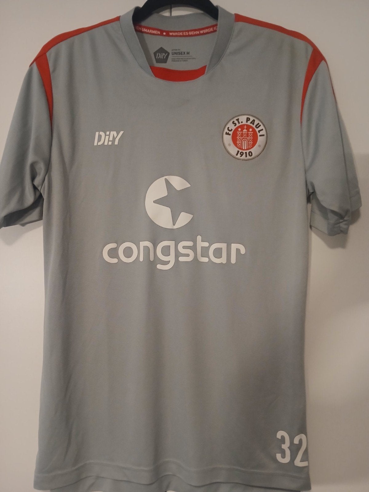 FC St. Pauli training shirt Jannes Wieckhoff #32, Maat 48/50 (M), Di!Y, Ophalen of Verzenden, Voetbal