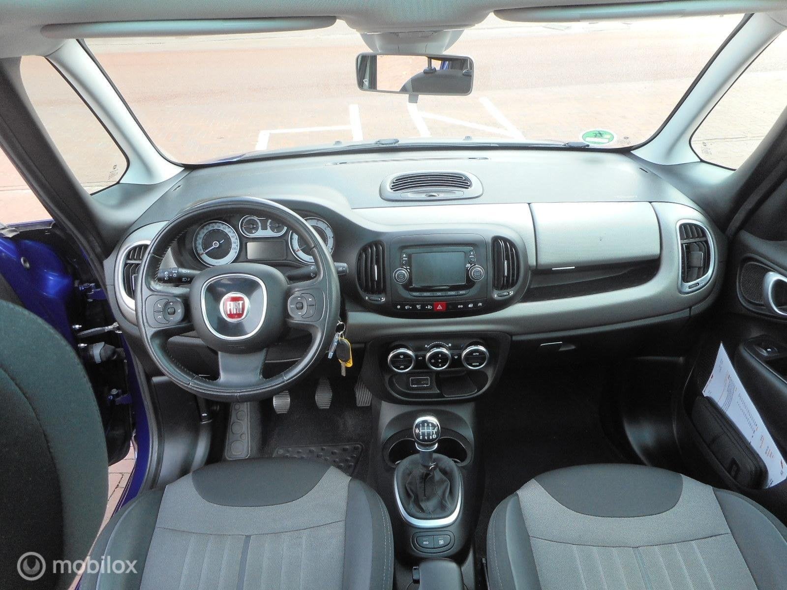Fiat 500L TwinAir Turbo 105 Lounge ECC+LM-16+PDC+CRUISE+META, Auto's, Fiat, Dealer onderhouden, Gebruikt, Euro 6, Origineel Nederlands