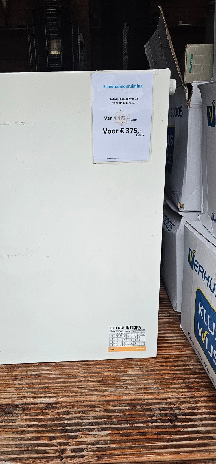 Diversen radiatoren, 30 tot 80 cm, Radiator, Nieuw, Ophalen of Verzenden