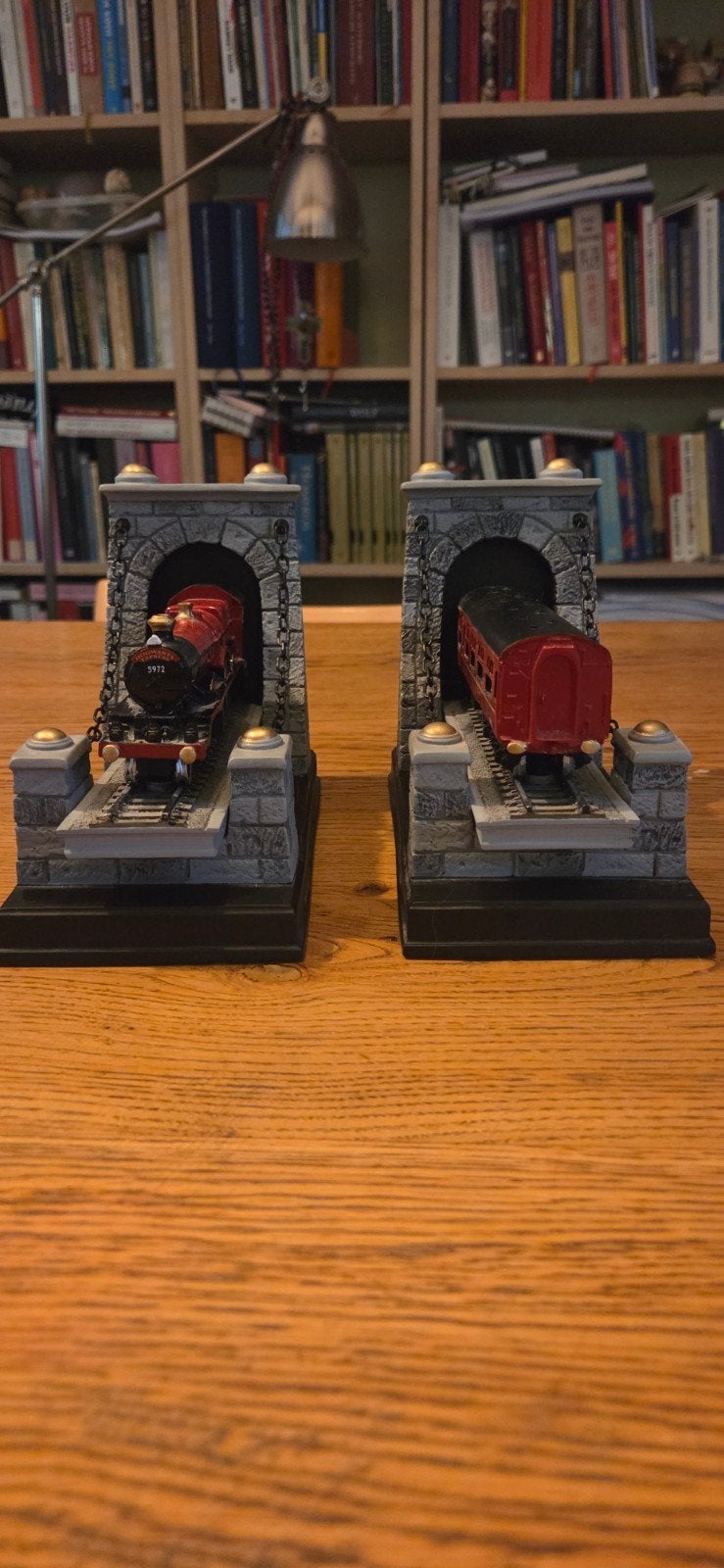 Harry Potter Zweinstein Express Boekensteunen, Verzamelen, Harry Potter, Ophalen of Verzenden, Gebruikt, Overige typen