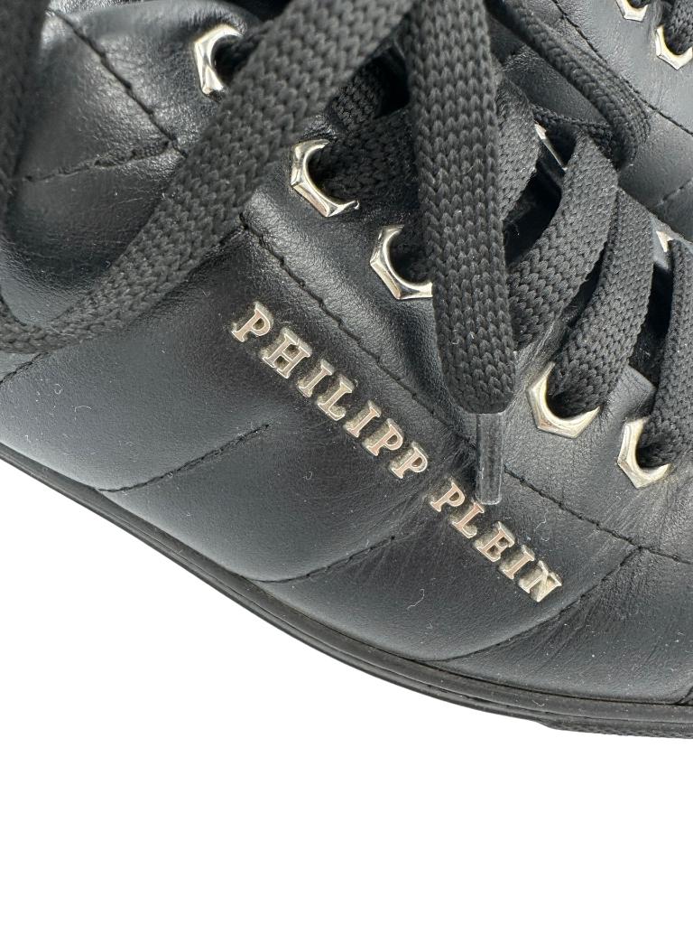 Philipp Plein veterschoenen 37, Sieraden, Tassen en Uiterlijk, Tassen | Schoudertassen, Zwart, Ophalen of Verzenden, Leer