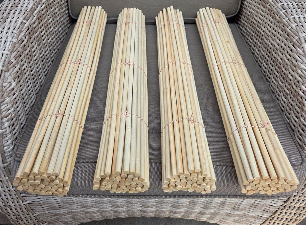 Natuurlijk houten stokken, Doe-het-zelf en Verbouw, Hout en Planken, Ophalen, Minder dan 25 mm, Overige typen, Minder dan 200 cm