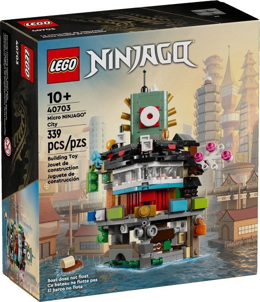 LEGO 40703 - Micro NINJAGO City NIEUW, Lego, Info@lego.nl, Nieuw, Ophalen of Verzenden