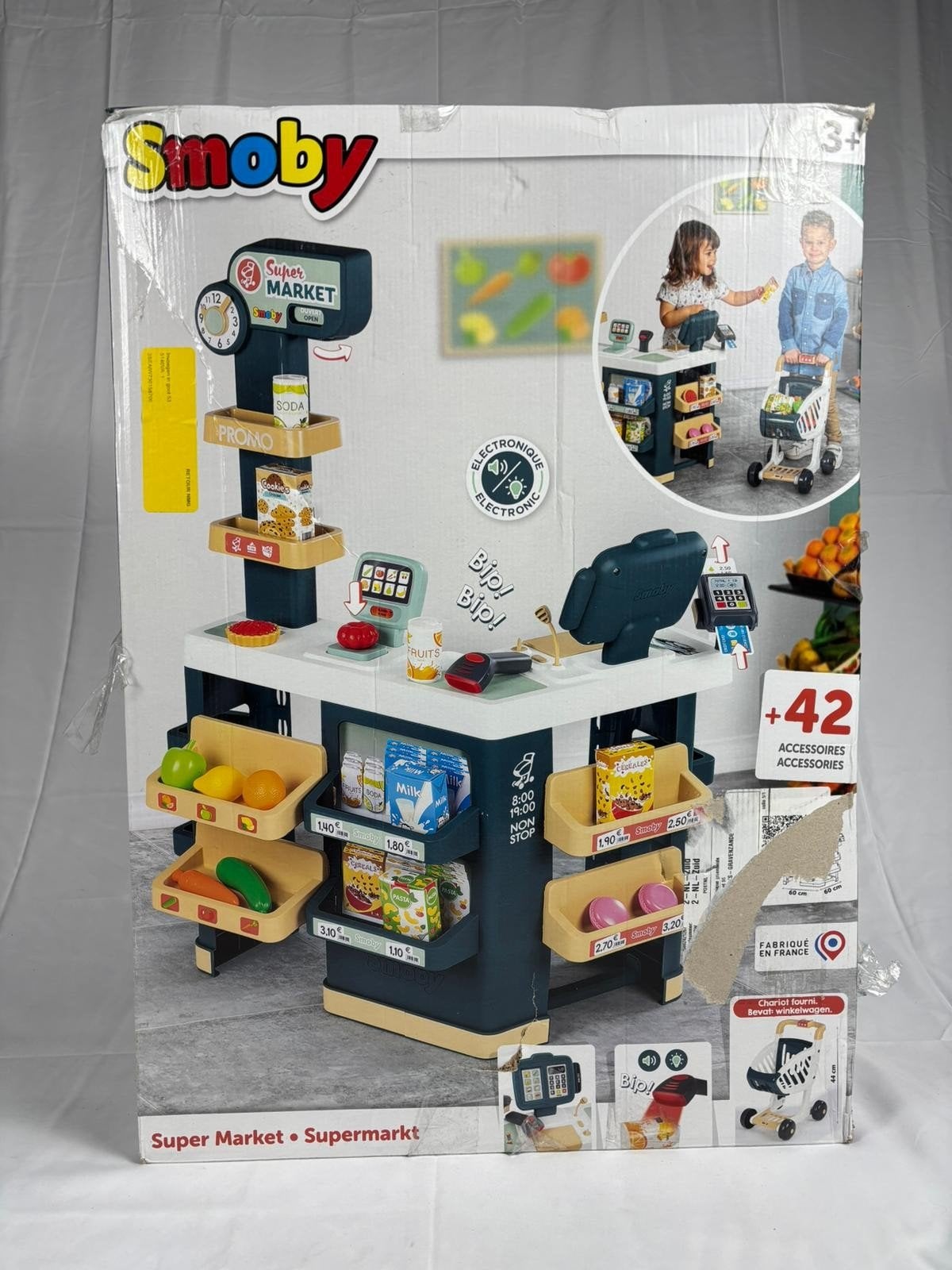 Smoby Supermarkt, nieuw in doos, -, Jongen of Meisje, -, Nieuw