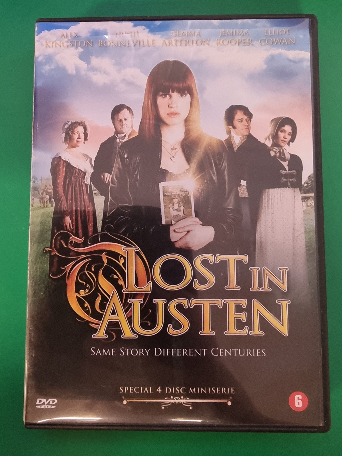 Lost in Austen DVD - Special 4 Disc Miniserie, Cd's en Dvd's, Engels, Speciale editie, Nederlands, Zo goed als nieuw