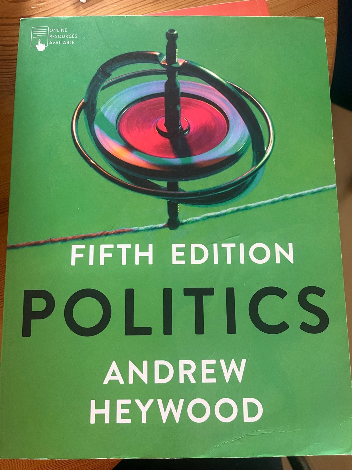 Politics - Andrew Heywood (Fifth Edition), Ophalen of Verzenden, Zo goed als nieuw, Politiek en Staatkunde, Wereld
