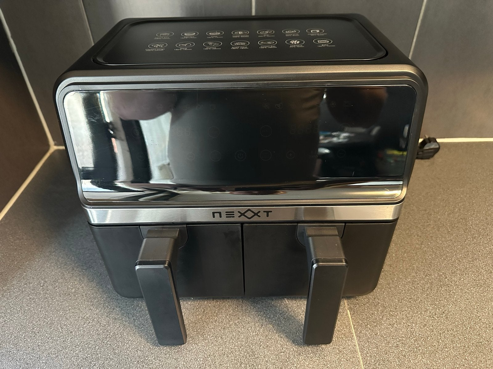 NEXXT Dual Zone Airfryer - Zo goed als nieuw, Ophalen, Zo goed als nieuw, Airfryer, 1500 gram of meer