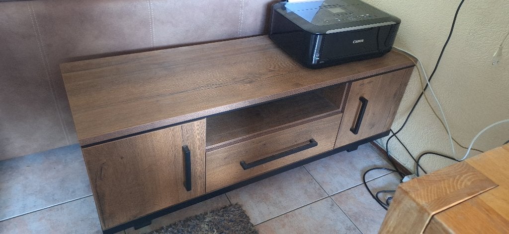 Adanti 130 Barley tv meubel, Ophalen, Zo goed als nieuw, Minder dan 100 cm, 25 tot 50 cm