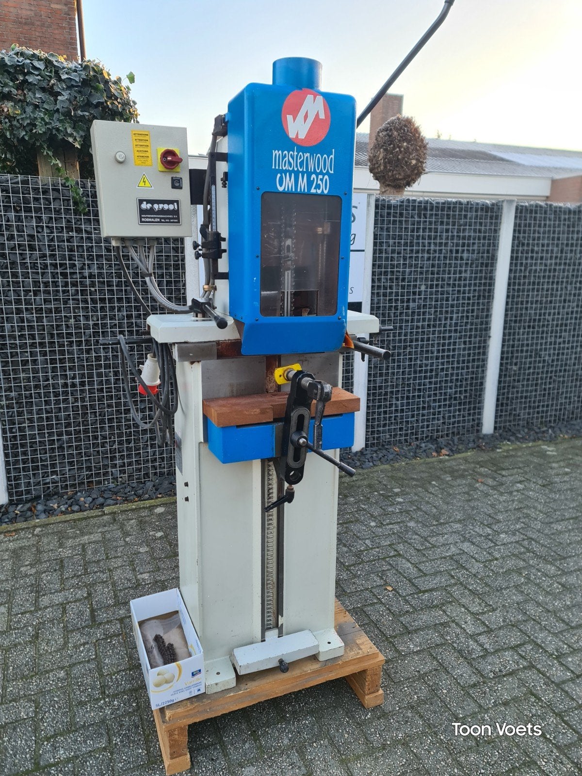 Kettingfrees  / kettingsteek Masterwood OMM 250, Ophalen, Zo goed als nieuw, Kettingfrees, Elektrisch