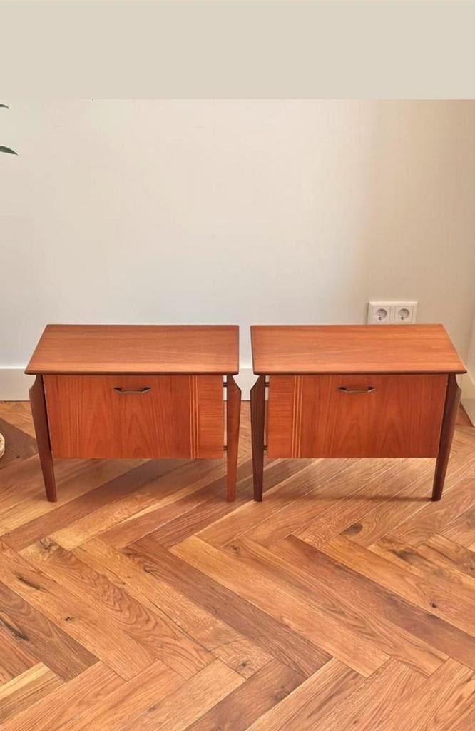 Louis van teeffelen deense meubelset, Ophalen, Zo goed als nieuw, Hout, 65 cm of meer