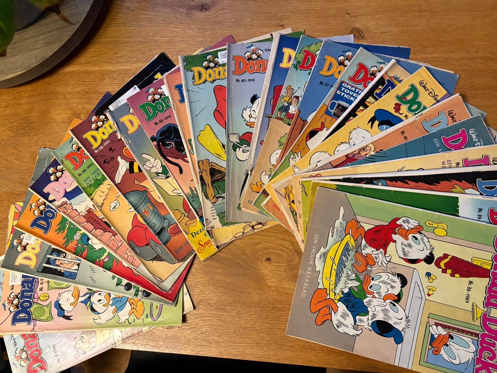 Stapel klassieke Donald Duck tijdschriften, Ophalen of Verzenden, Gelezen, Overige typen