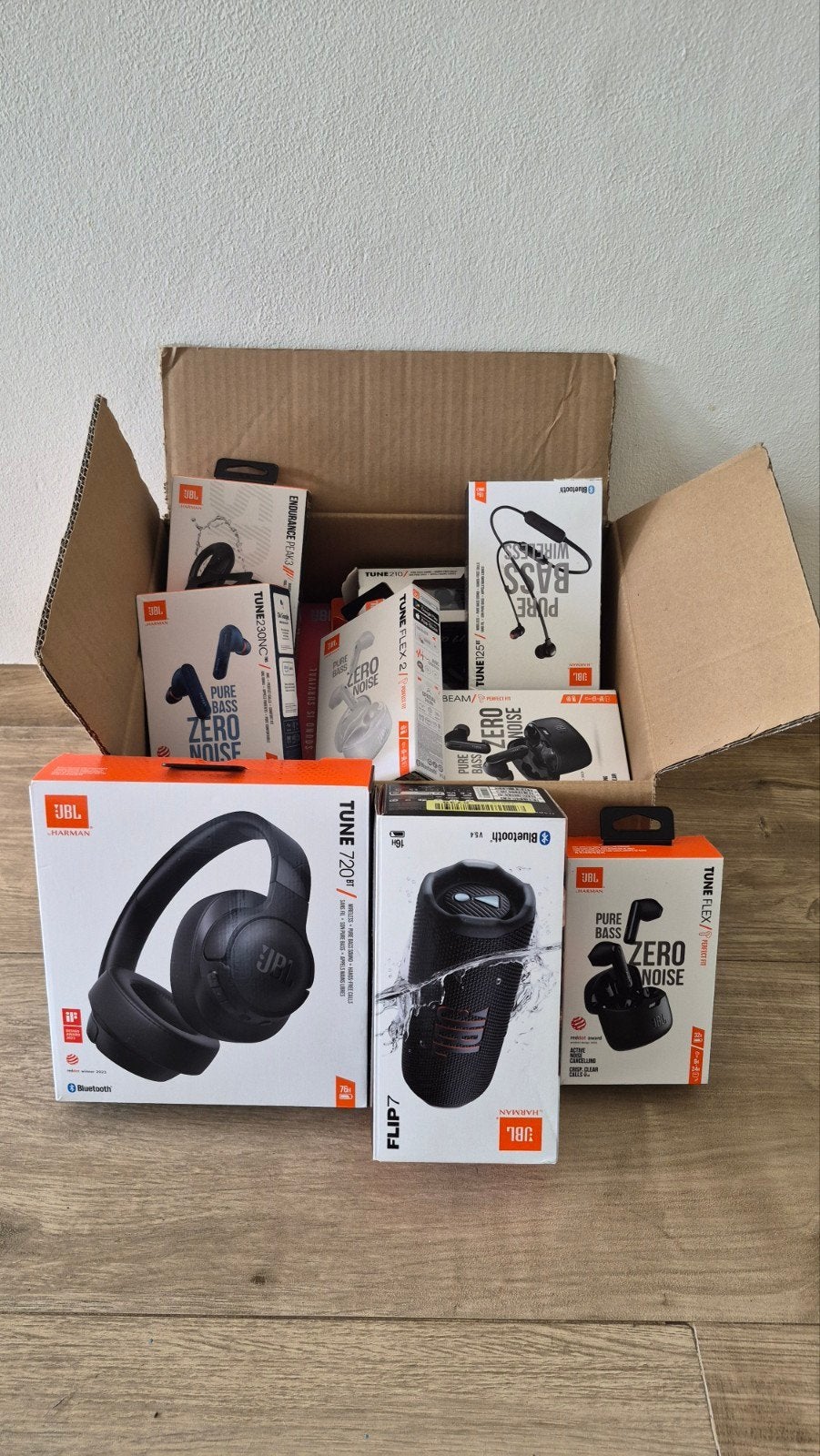 JBL Hoofdtelefoons, oordopjes en speakers - Grote partij, In-ear, JBL, Verzenden, Nieuw