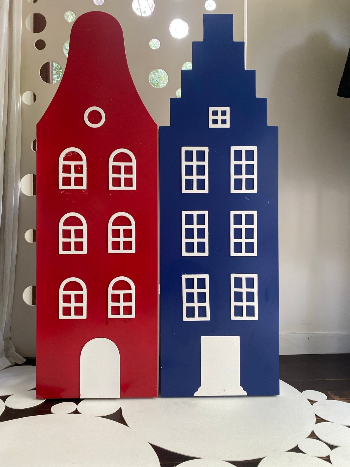 2 Kasten / Amsterdamse grachtenpanden, Ophalen, Zo goed als nieuw, Kast