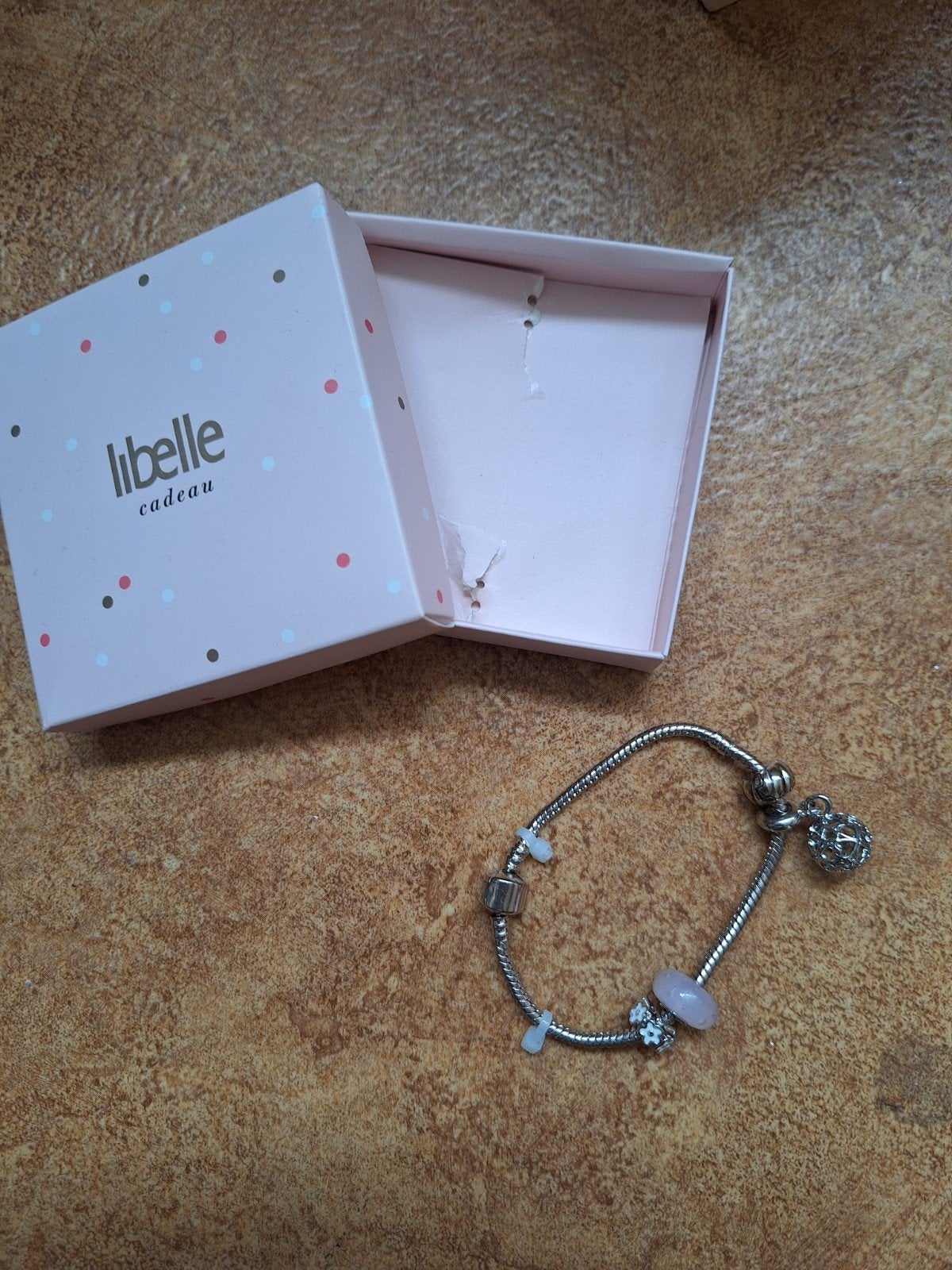 Armband met bedels, nieuw, Ophalen of Verzenden, Nieuw, Zilver