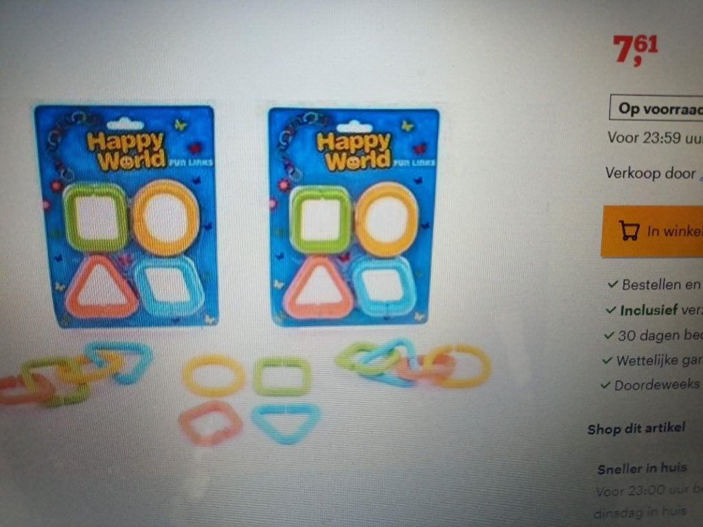 babyspeelgoed, Ophalen, Nieuw, Overige typen