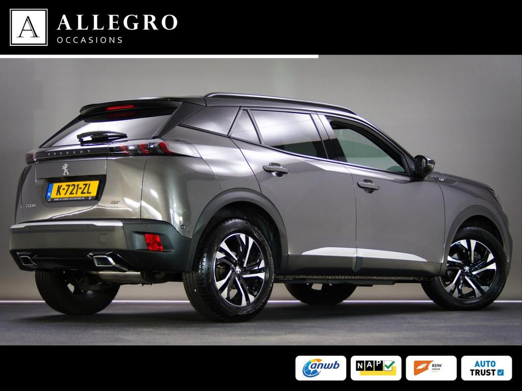 Peugeot 2008 1.2 PureTech GT (SFEERVERLICHTING, APPLE CARPLA, Gebruikt, 1199 cc, Leder en Stof, Origineel Nederlands
